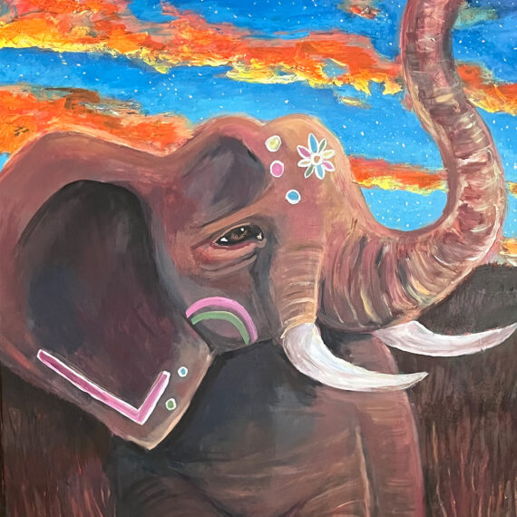 elephant painting