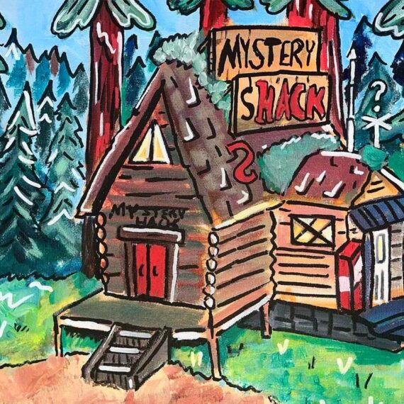 Mystery Shack Painting